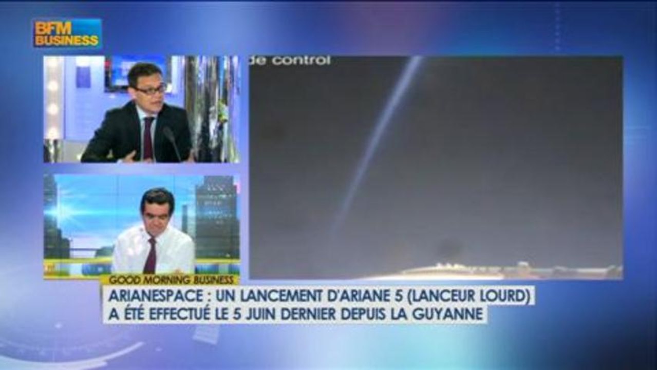 Arianespace : Le salon du Bourget : Stéphane Is...