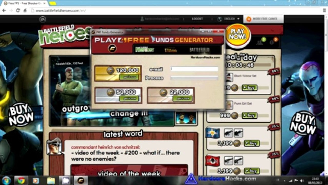 P4F Funds Generator
