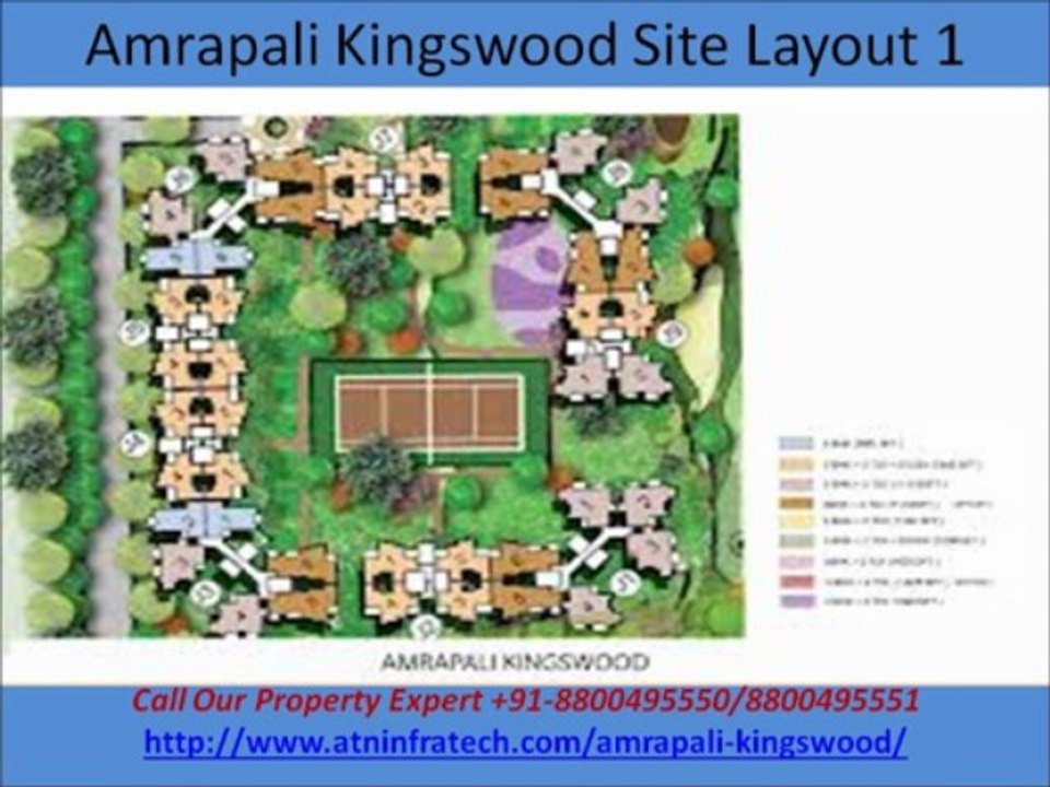 Amrapali Golf Homes Kingswood Noida Extension Call@8800495550