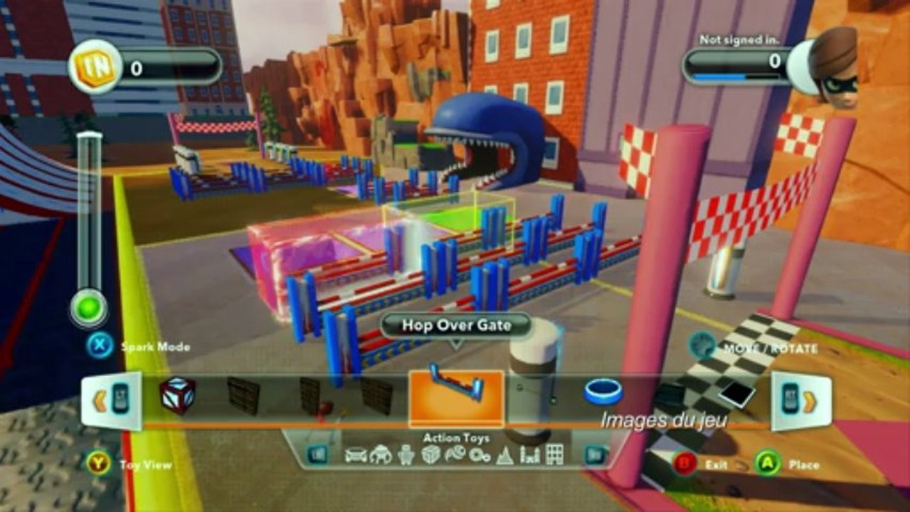 DISNEY INFINITY: Découvrez le mode Toy Box Racing  !! Créez votre circuit !