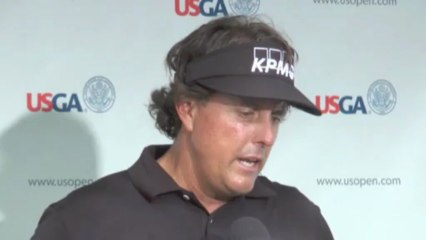 Mickelson: "Miglior percorso di sempre agli US Open"