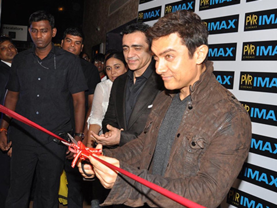 Aamir Khan launches the KOTAK IMAX Screen at PVR Phoenix