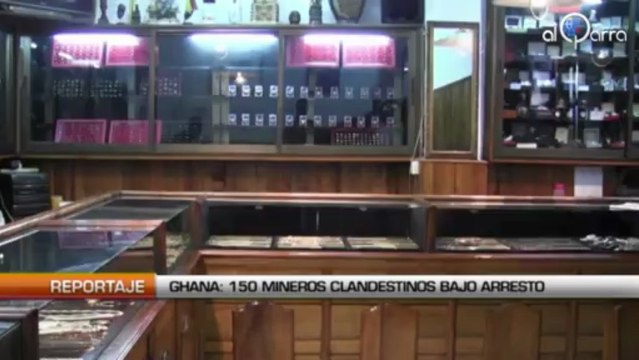 150 mineros clandestinos chinos son arrestados en Ghana