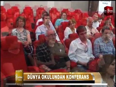 İSKENDERUN BAHCESEHİR KOLEJİ KONFERANS 8 GUN HABER1