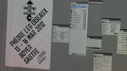 Phèdre les oiseaux. Première étape à Lorient, le 28 février 2012