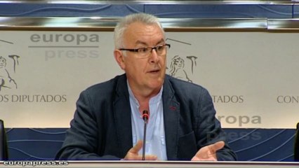 Cayo Lara denuncia "mentiras" del PP
