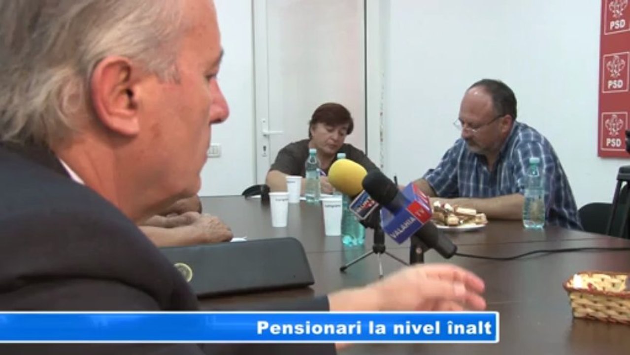 Pensionari la nivel inalt