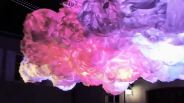 Paracloud by Paradigme @ Festival Musiques Volantes # 17 Metz Interactive installation