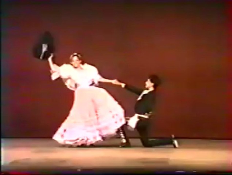 1991. Tournée Ballet Fiesta Méxicana