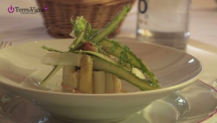 Cours de cuisine avec le Chef Eric Sapet : Charlotte d'asperges