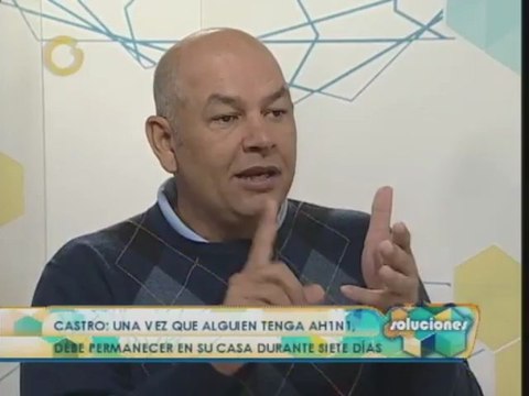 Julio Castro: estamos ante una epidemia de infecciones respiratorias causada por el virus H1N1