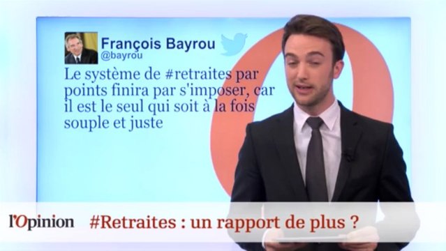 Tweetclash : #retraites : un rapport de plus ?