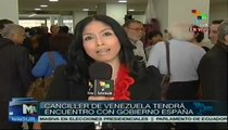 Cancilleres de Venezuela y España buscan limar asperezas diplomáticas