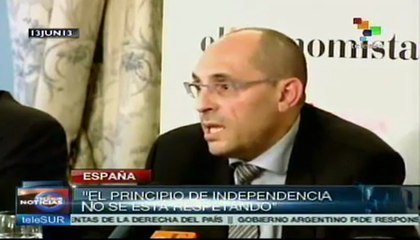 Juez del "caso Blesa" denuncia presiones e injerencias