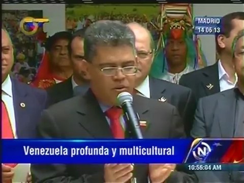 Canciller venezolano califica relaciones con España de normalidad y respeto