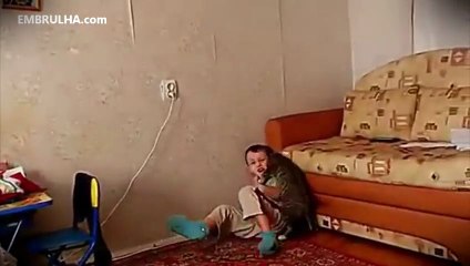 Gato ataca criança - EMBRULHA.com