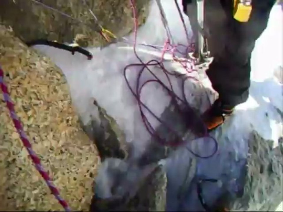 Traversée des pointes Lachenal Massif du Mt Blanc