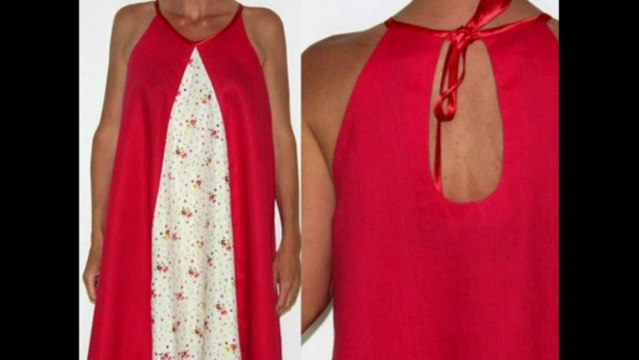 cours de couture - apprendre à coudre une robe trapèze plissée devant - tuto de couture