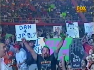 Test & Stephanie McMahon vs. The Rock
