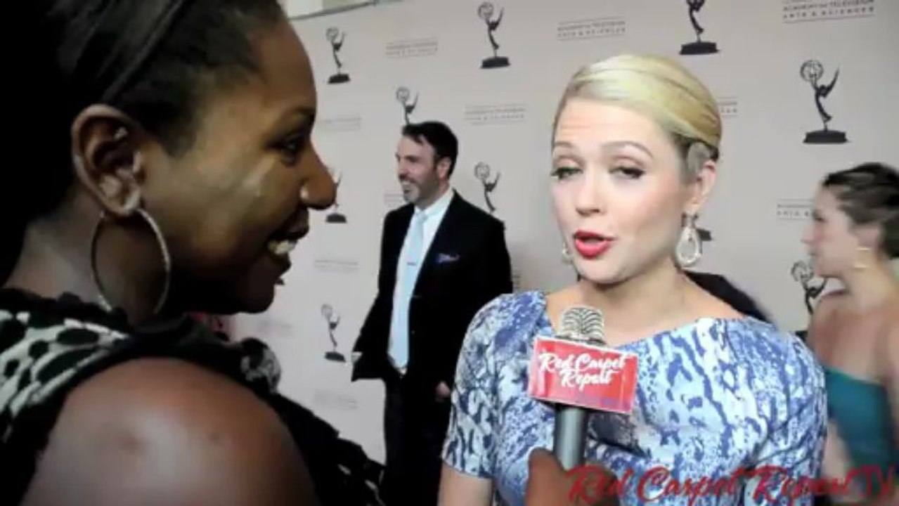 Brooke Newton at the 40th Annual Daytime Emmy Awards Nominee Reception @BrookeNewton