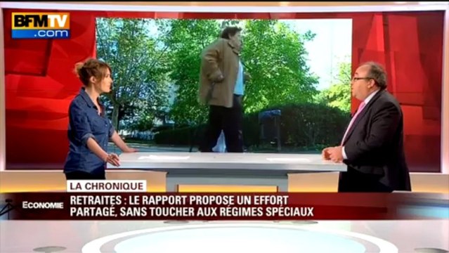 Chronique Eco: le rapport Moreau sur les reraites - 14/06