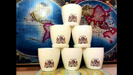 Flower pots. Plastic, full color printed.