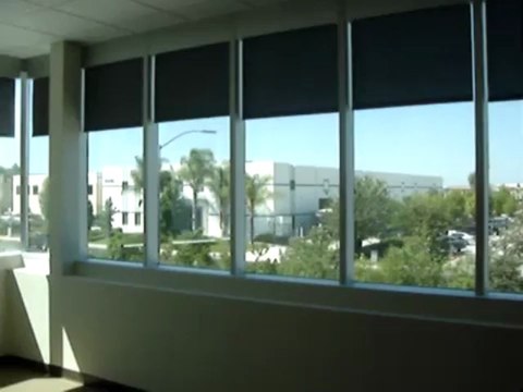 Motorized Roller Shades w/ Somfy Motors
