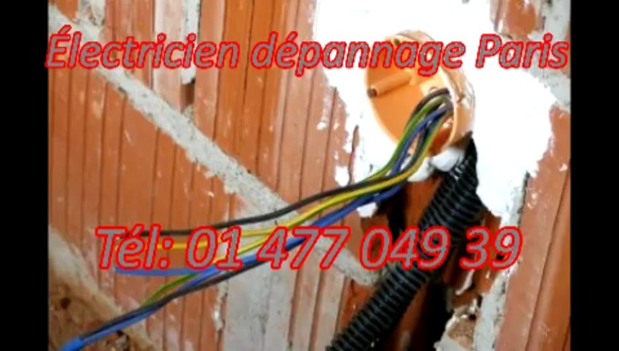 Électricien dépannage Tél: 01 477 049 39
