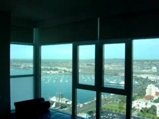 Motorized Roller Shades in San Diego Office