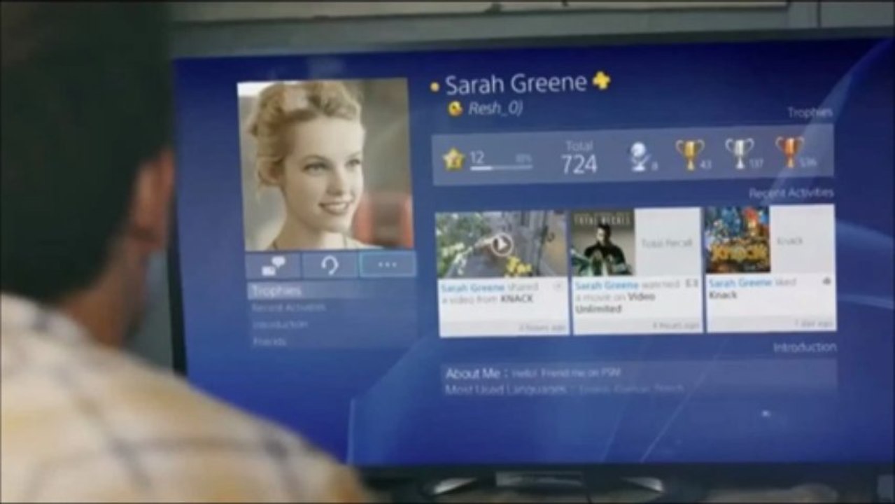 Interfase de PS4 Video  E3M13