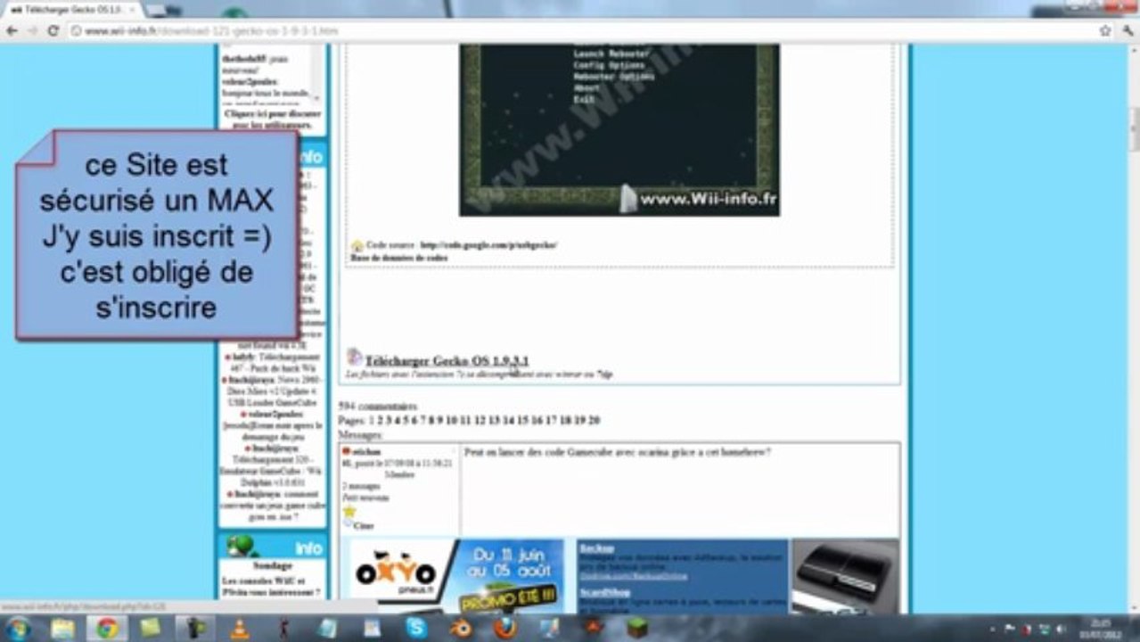 Comment installer Gecko os 1 9 3 1 sur wii 4.3.E via carte SD en deux étapes 1_2 [HD]