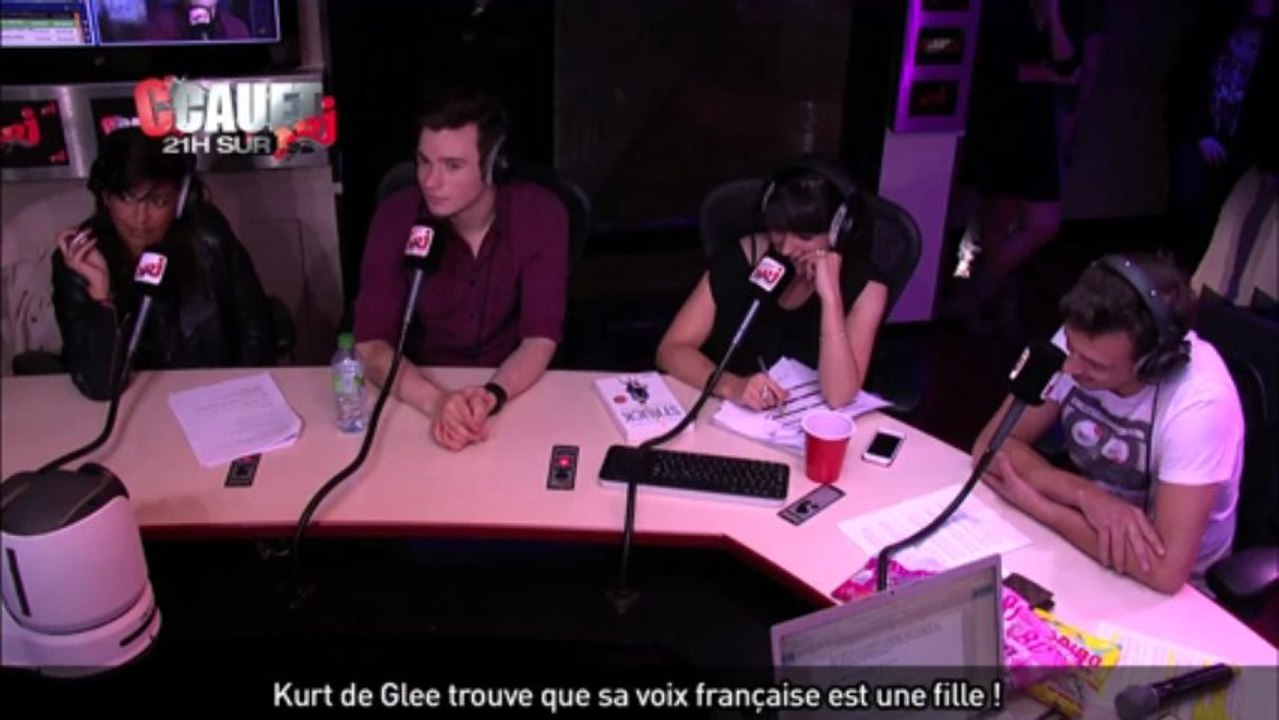 Kurt's voice in France NRJ June 13, 2013