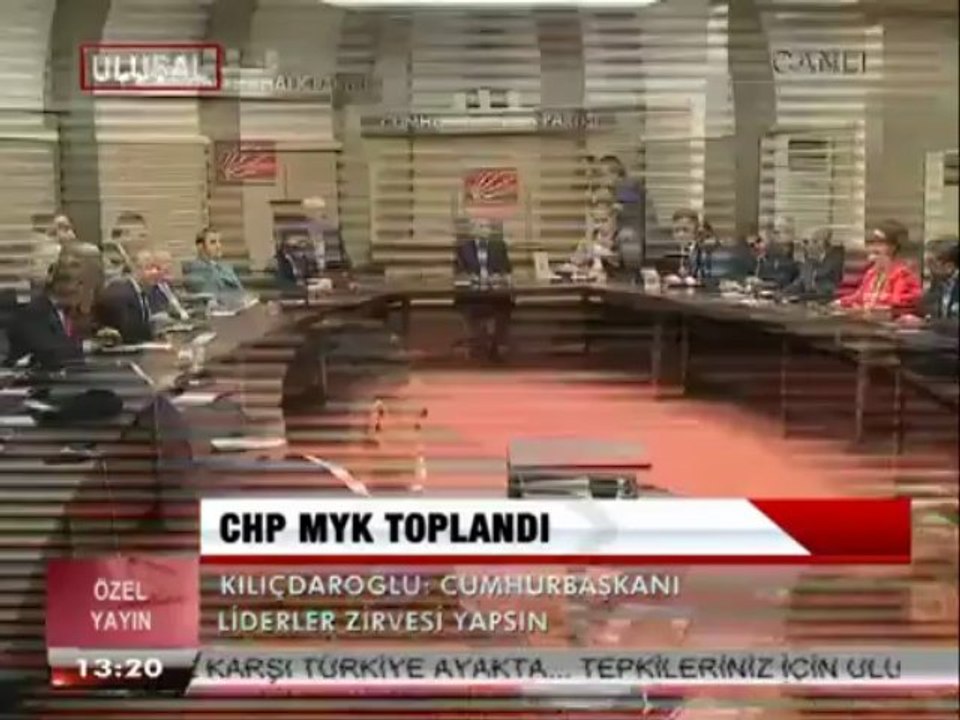 CHP MYK  TOPLANTISI