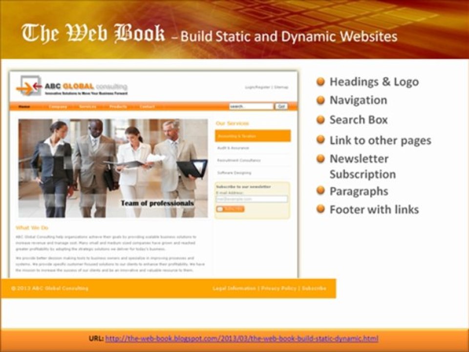 The Web Book - Build Static and Dynamic Websites