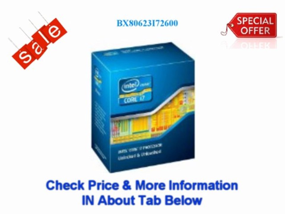 @) Good Price Intel Core i7-2600 Quad-Core Processor 3.4 GHz 8 MB Cache LGA 1155 - BX80623I72600 Top Deals ##!@!