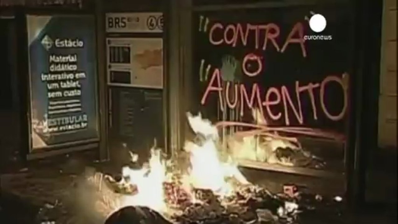 Brazil: transport fare increases spark protests