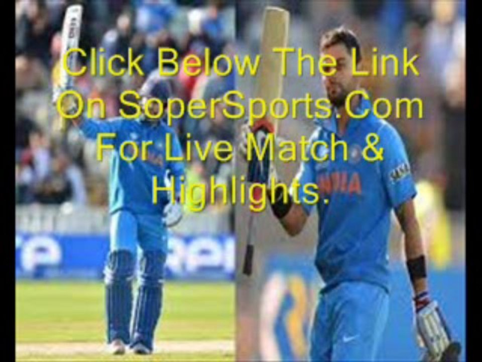 India vs Pakistan Live Streaming 15 June 2013 ICC Champions Trophy