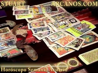 Horoscopo Acuario del 9 al 15 de junio 2013 - Lectura del Tarot