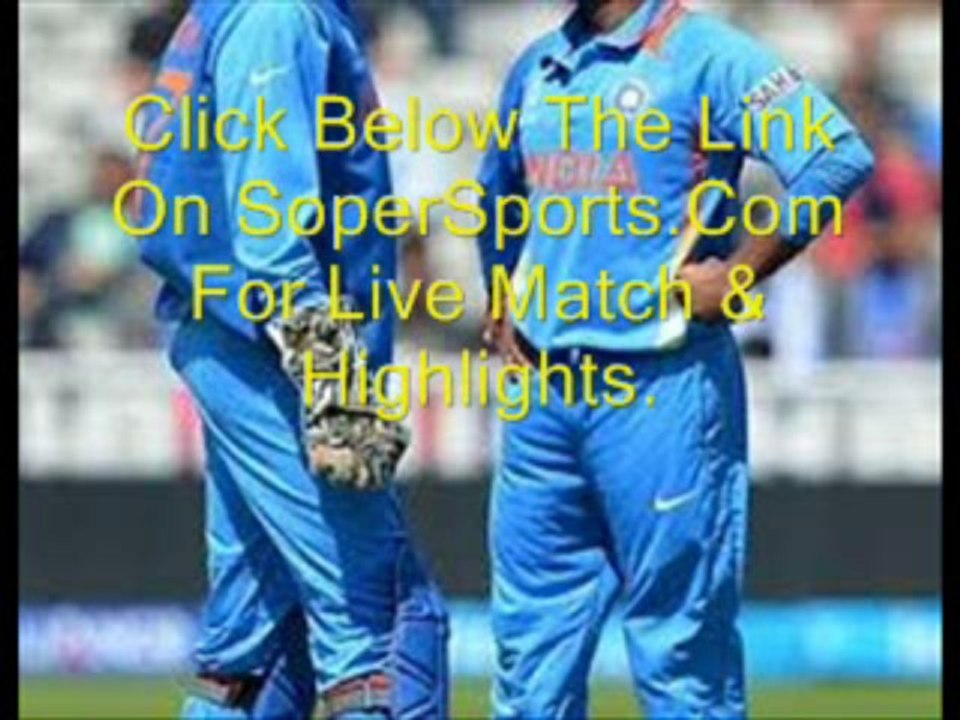 Pakistan vs India Live Score 15 June 2013 Champions Trophy