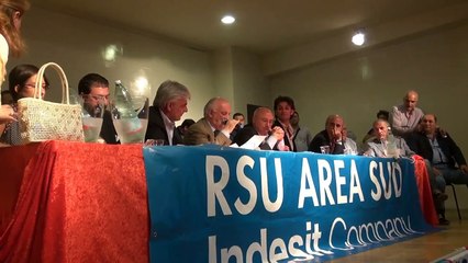 Carinaro (CE) - Indesit, Consiglio Intercomunale al Palaigloo -1- (14.06.13)