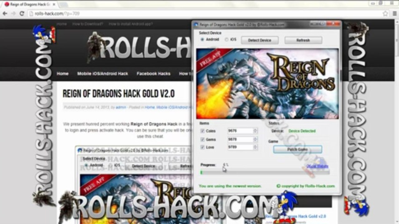 Reign of Dragons Hack v2.0 (Android,iOS)