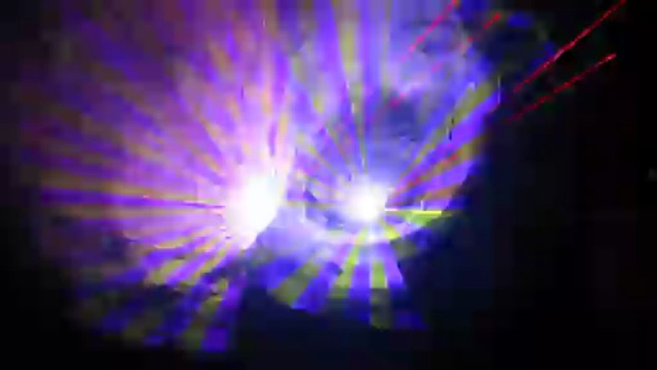 test laser show
