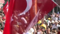 Turkey unions strike after PM defends crackdown