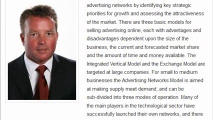 Chris Halbard - Advertising networks