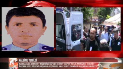 Aliağalı Polis Kalbine Yenildi