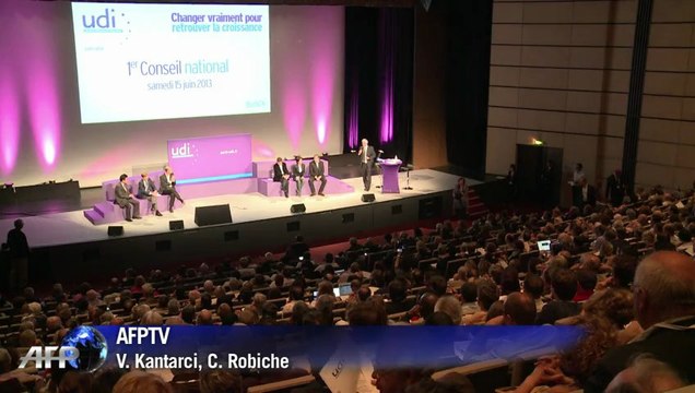 Premier Conseil national de l'UDI de Borloo