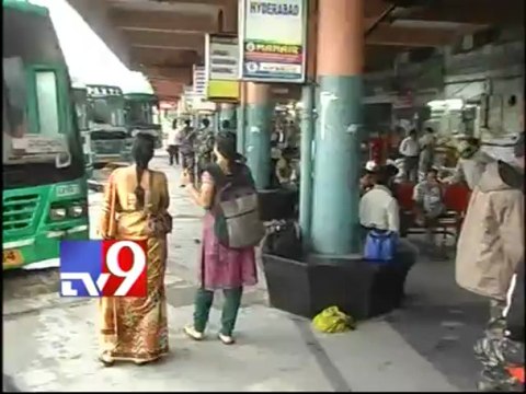 Telangana bandh effect in Karimnagar and Warangal