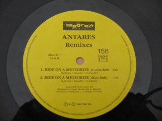 Antares - Ride On A Meteorite (Ride Dub) (Remixes)