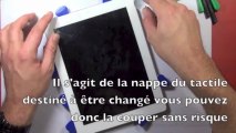 tutoriel réparation Ipad 3 et 4 : changer  la vitre tactile