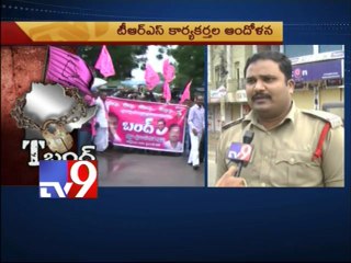 T-activists protest at RTC bus stands